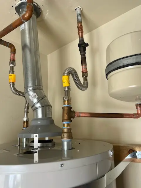 Water heater installation and plumbing repair in Ripon